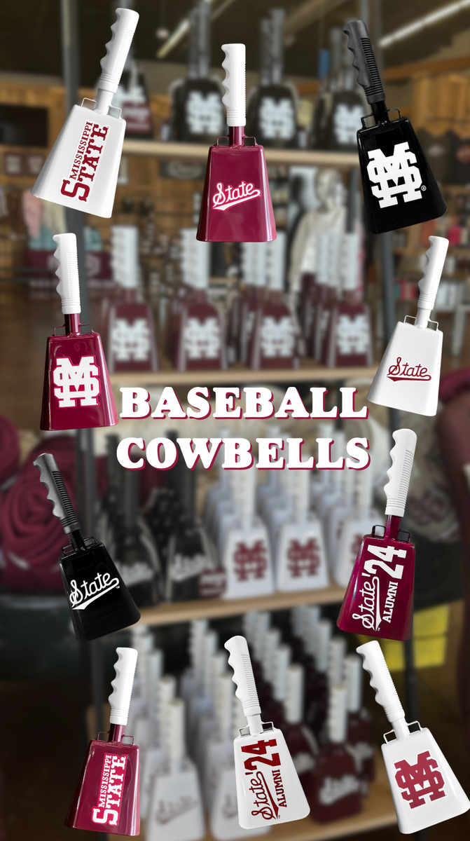 Baseball Cowbells Maroon & Co