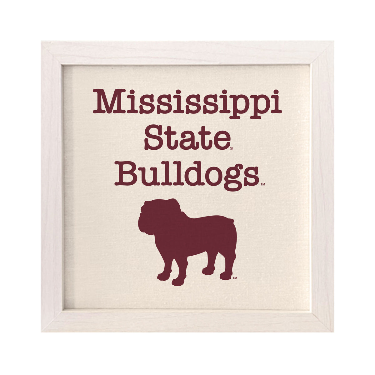 Bandiera Mississippi State Bulldogs 3x5 – NCAA Polyester – Marrone E Bianca
