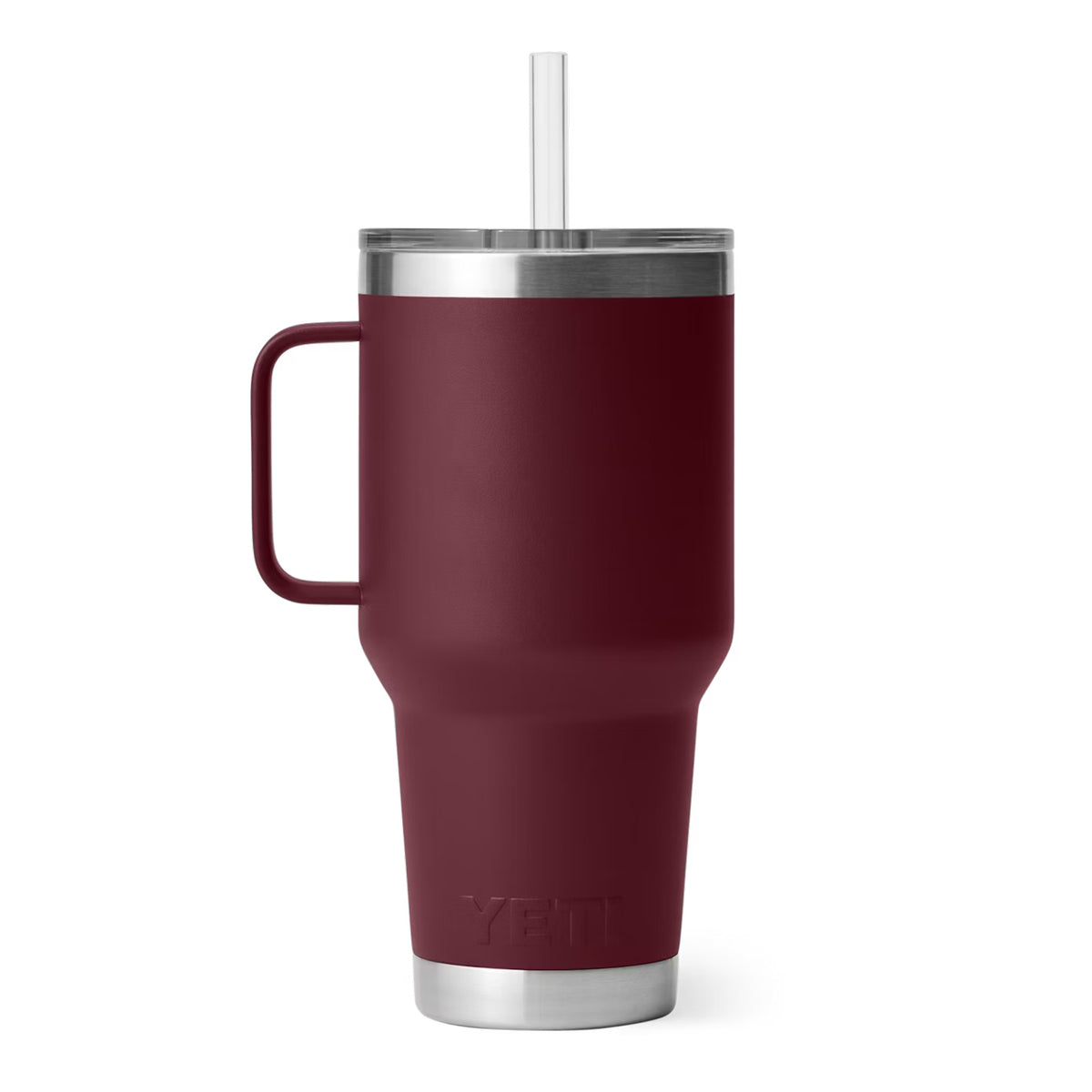 Rambler 35oz Straw Mug – Wild Vine Red – Maroon & Co
