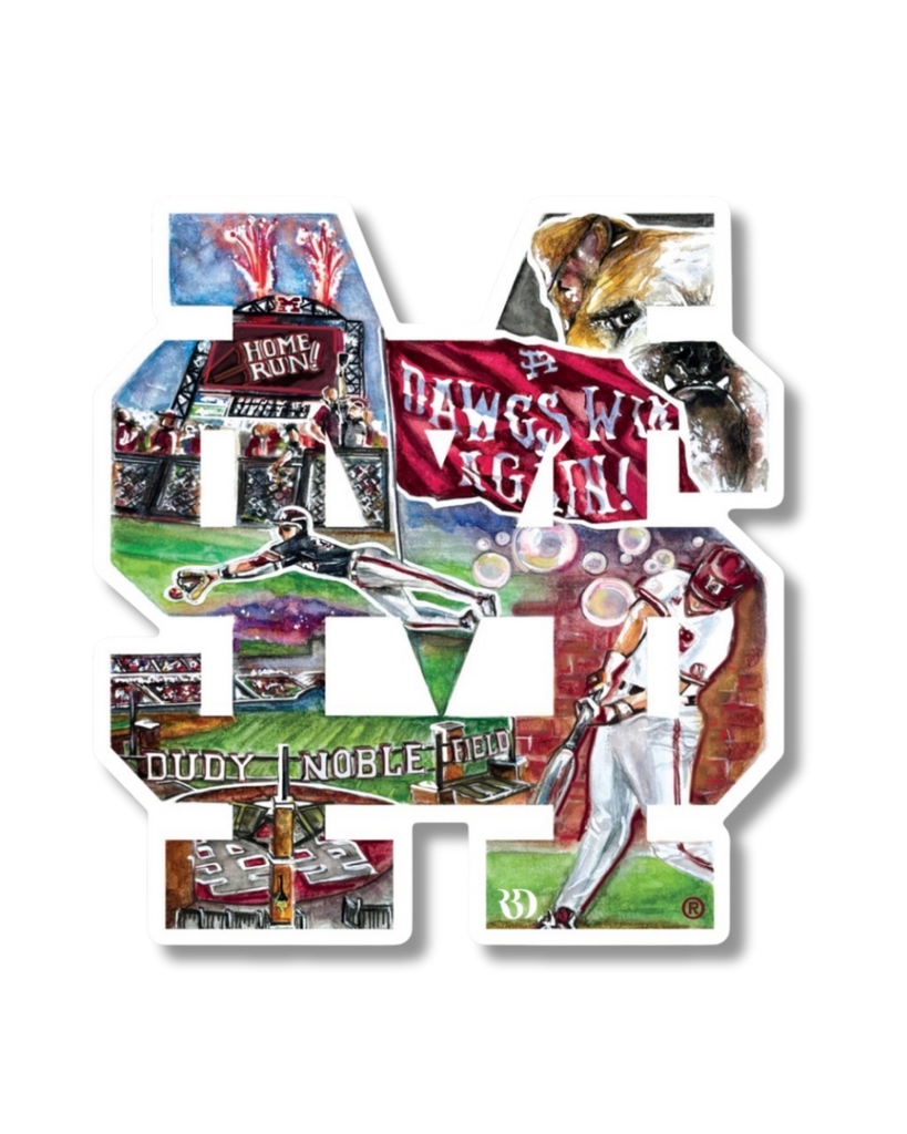 MSU Decals & Magnets – Maroon & Co