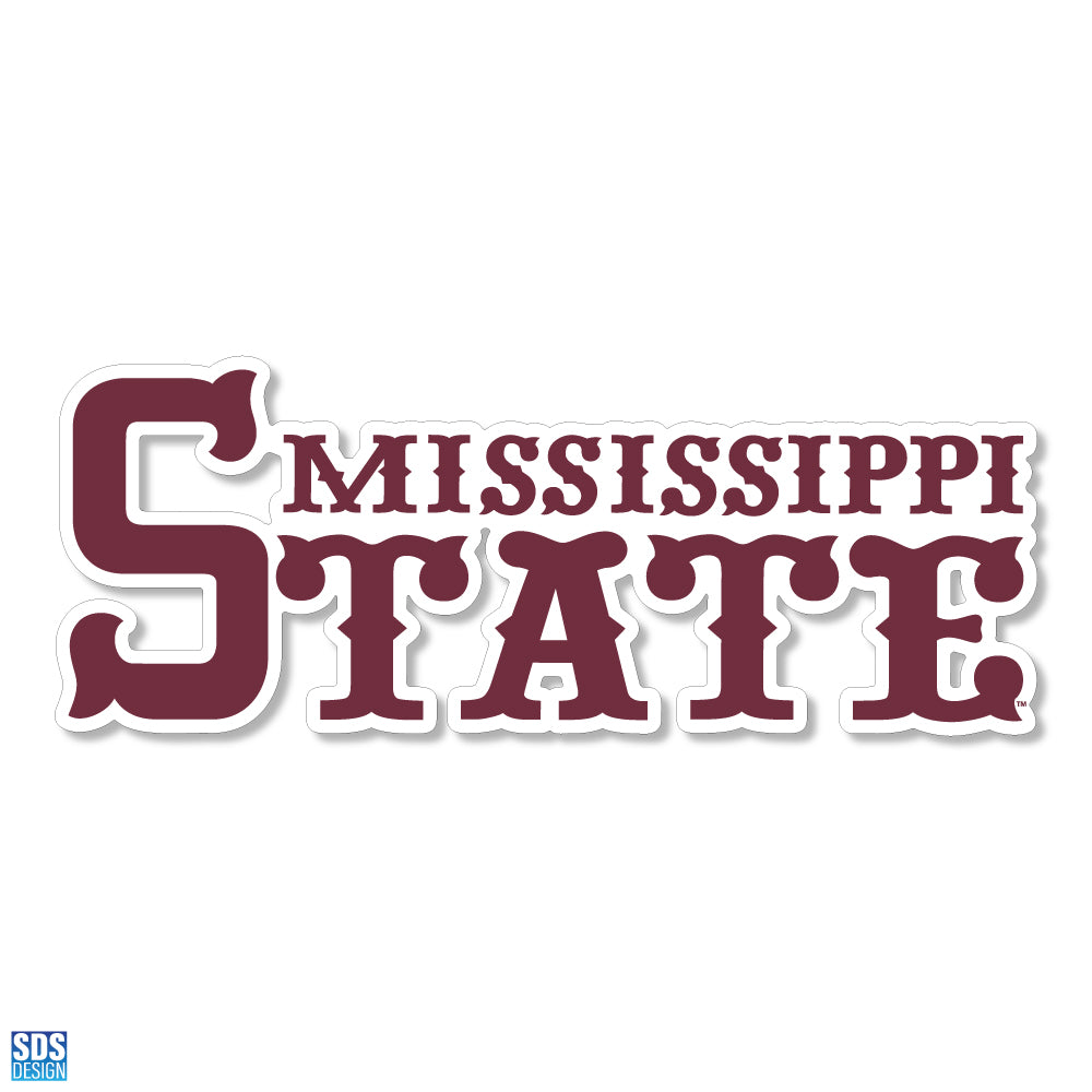 MSU Decals & Magnets – Maroon & Co