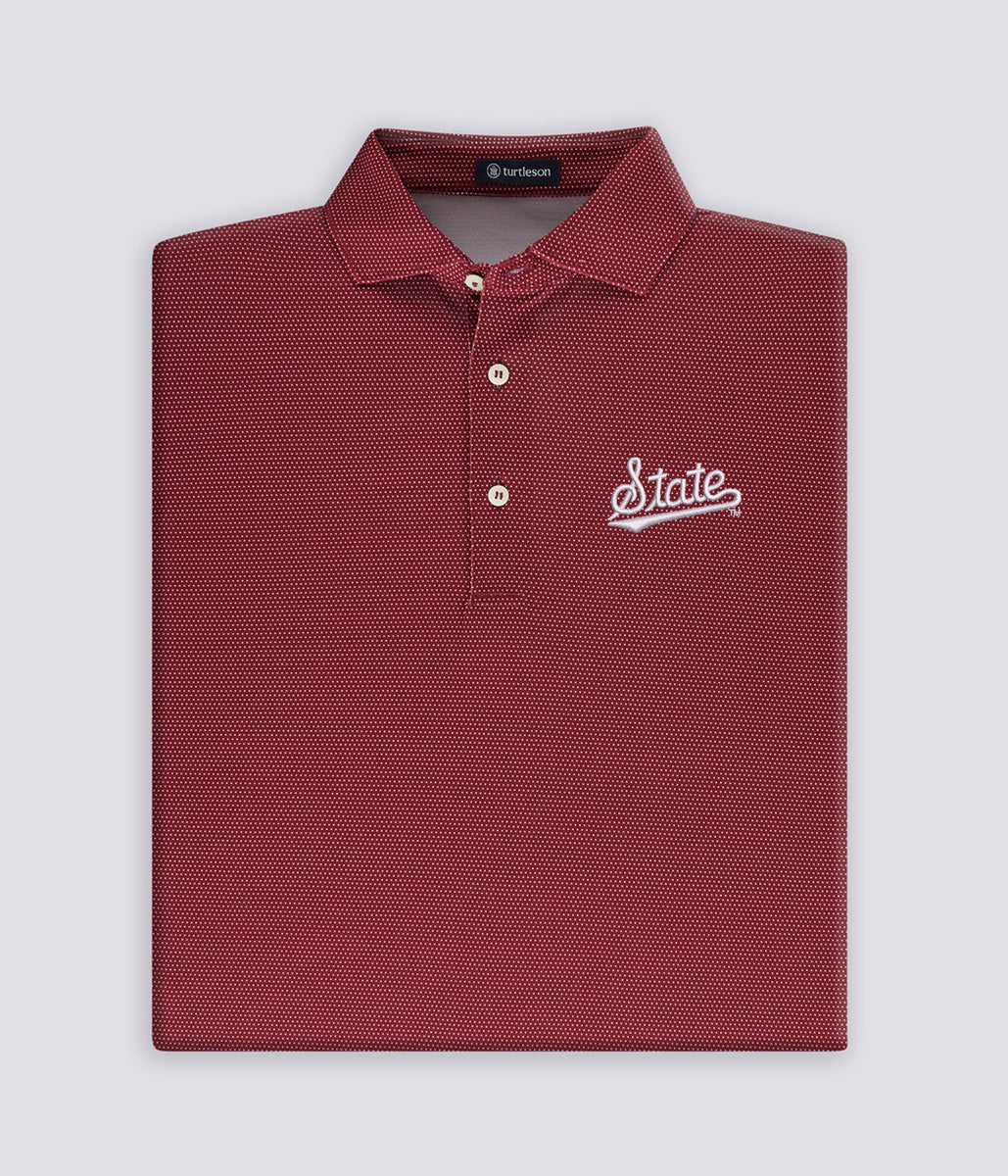 Alex Proformace Alex Performance Polo – Maroon & Co