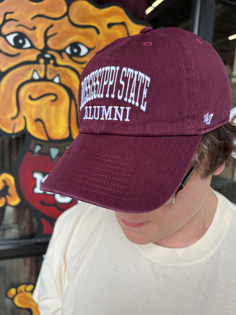 Miss State Alumni 47 Clean Up Cap – Maroon & Co