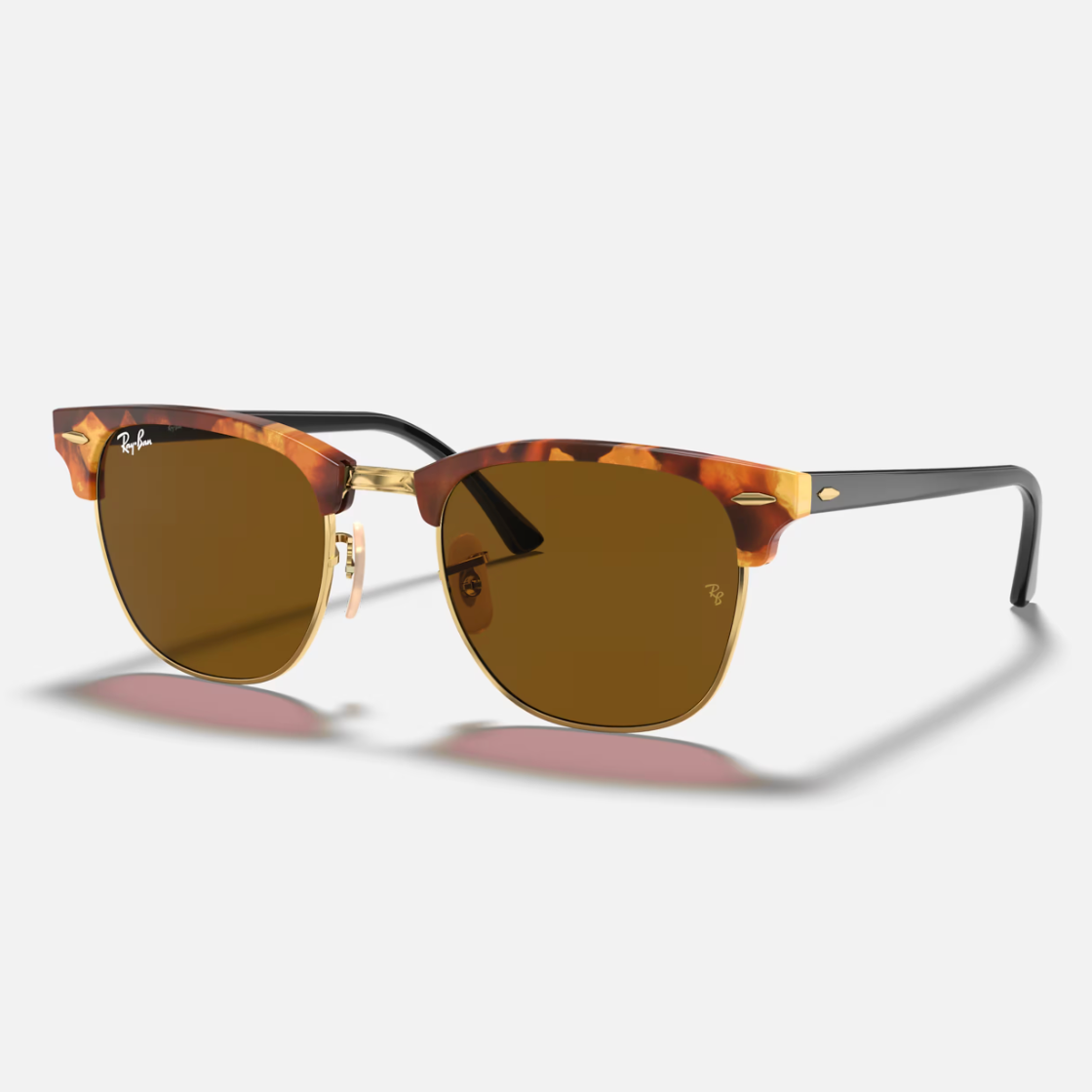 Ray ban clubmaster tortoise shell sales