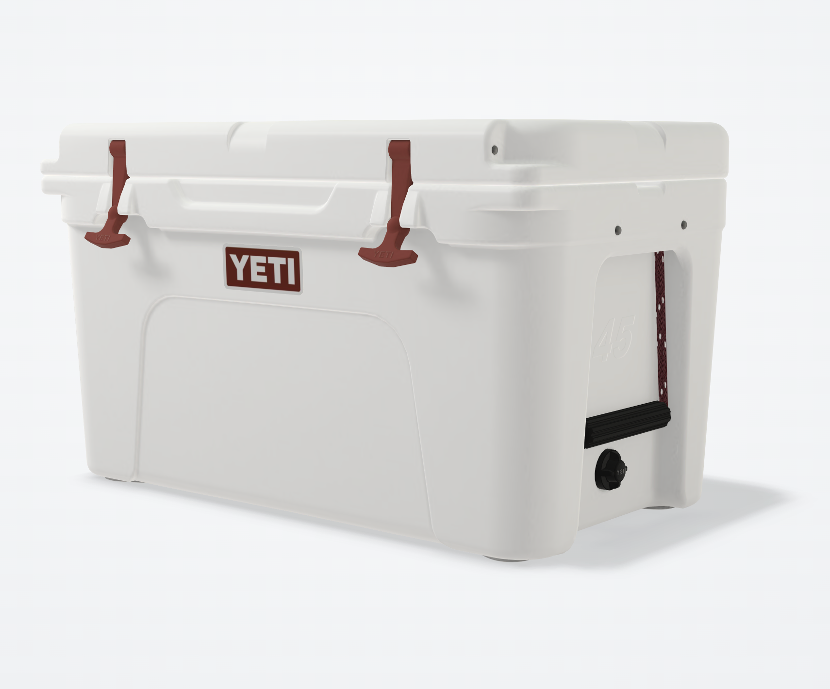 たろいと 45 Tundra + Maroon Latch/Trim Kit – Maroon & Co