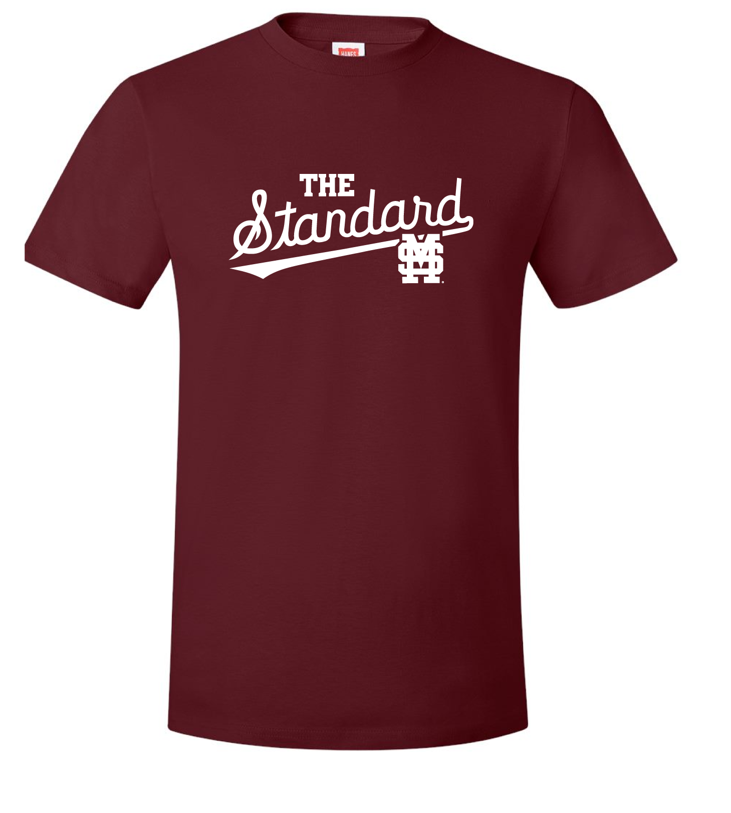 The Standard Maroon Tee - Main Image