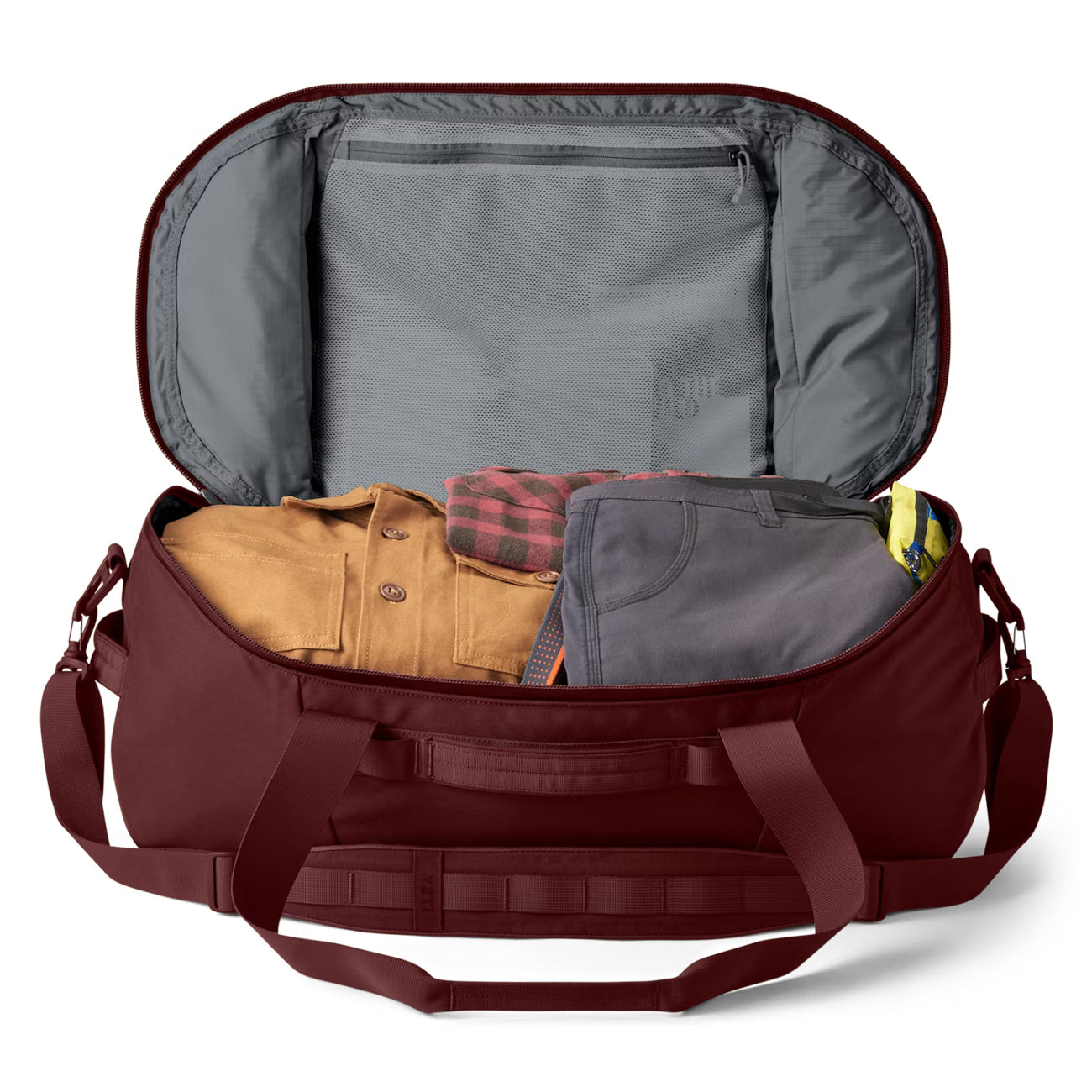yeti 60l duffel bag Crossroads 60L Duffel – Wild Vine Red – Maroon & Co