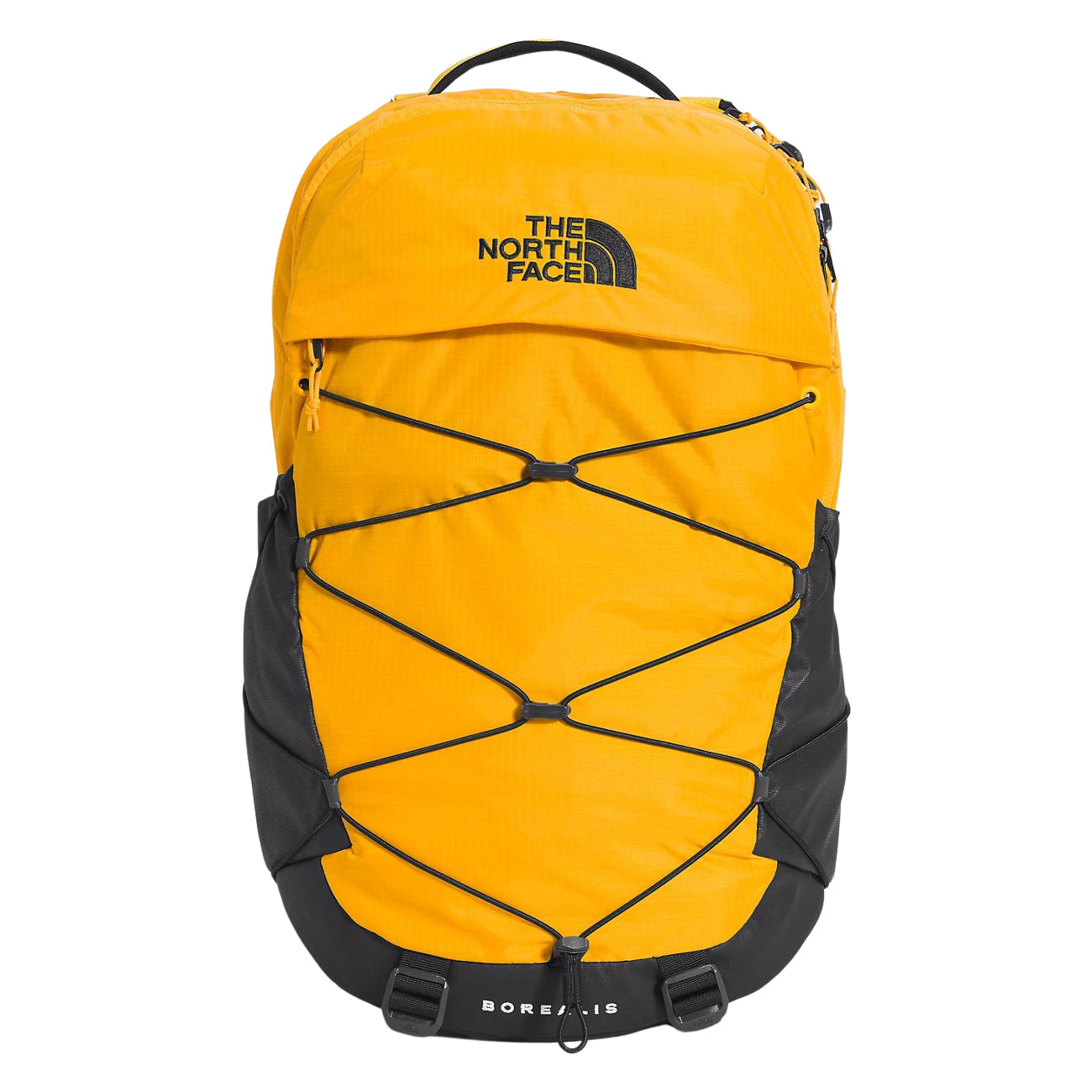 north face borealis backpack black and white red The North Face Borealis Backpack Summit Gold/TNF Black