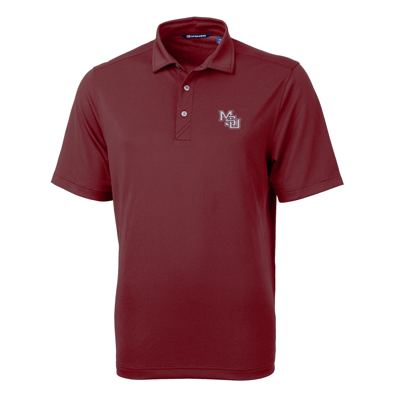 Boston Red Sox Cutter & Buck Virtue Eco Pique Recycled Mens Polo