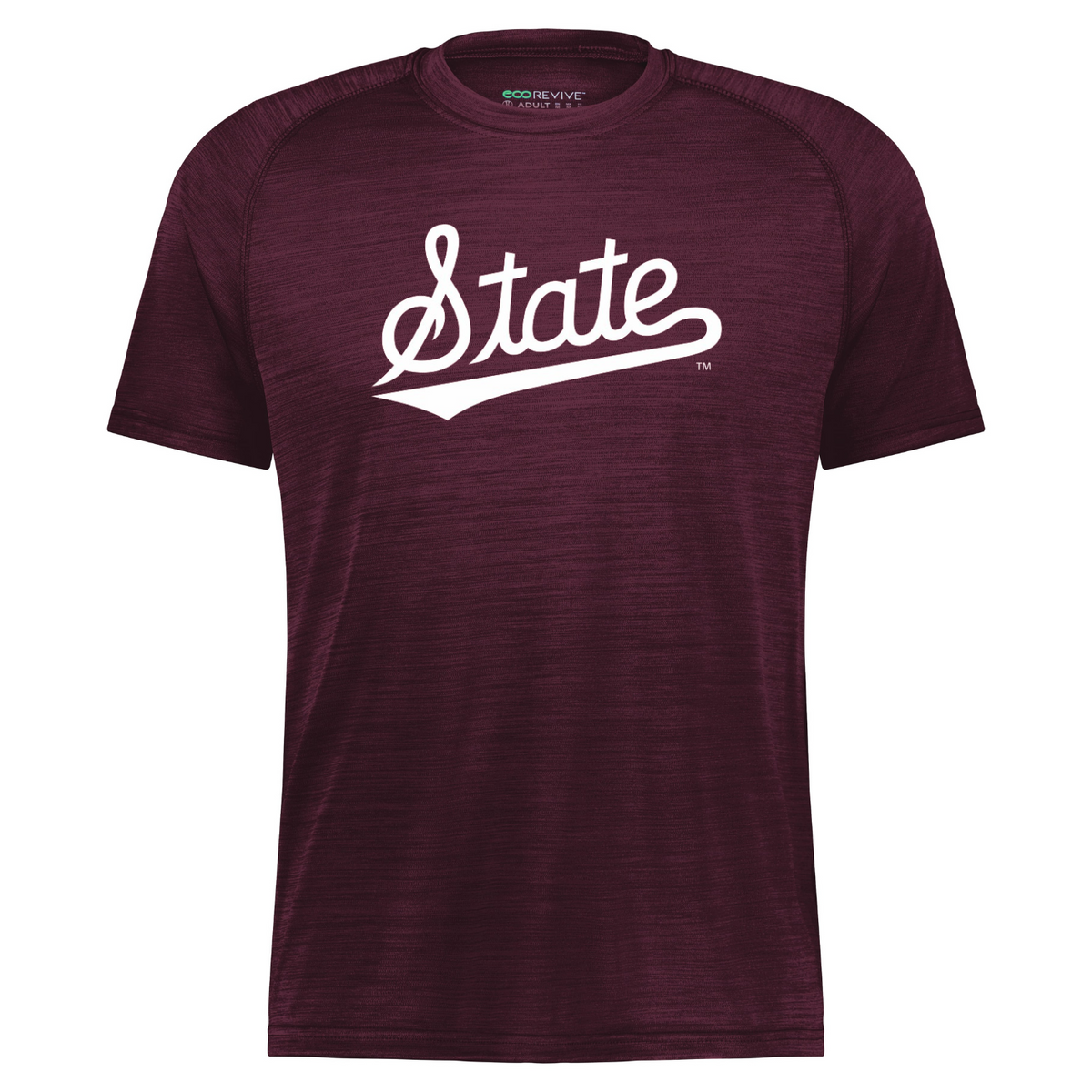 State Script All Pro Tee – Maroon & Co