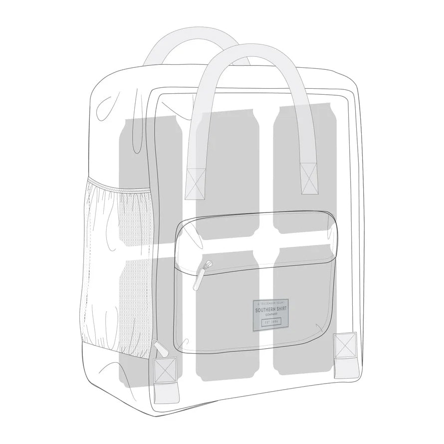 Mini Cooler Backpack Rainbow Quartz