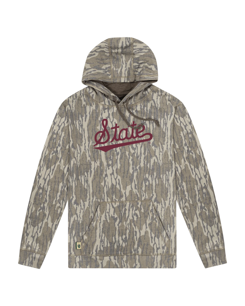 State Script Washed Bottomland Hoodie – Maroon & Co
