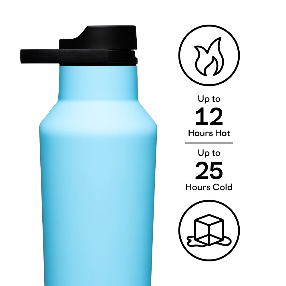 Corkcicle 20oz Sport Canteen - Santorini